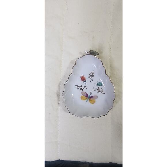 Set of 4 Ardalt Lenwile  China vintage White Fruit Shaped Trinket Dish - Picture 3 of 6